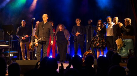 Artistes sur scène